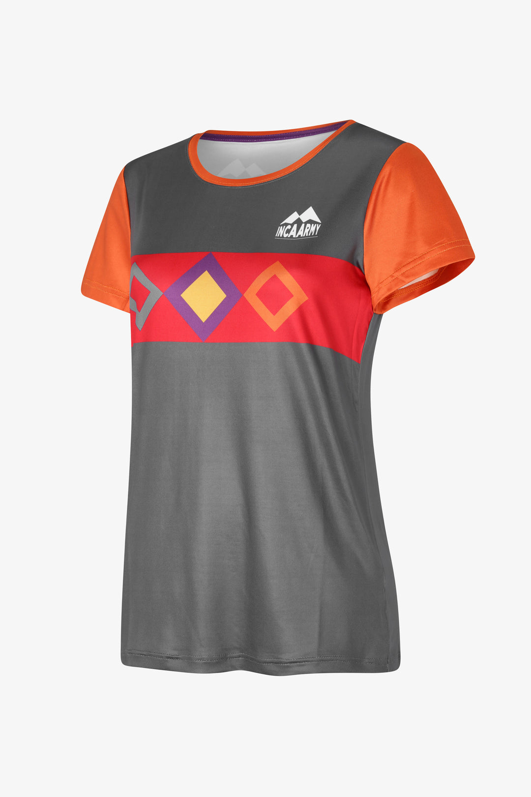 Maillot Cyclisme Femme Inca Army – Manches Longues VTT Enduro/Trail, Polyester Recyclé, Séchage Rapide UV